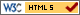 Valid HTML5